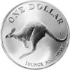 Image de Australian kangaroo 1998, 1 oz Argent