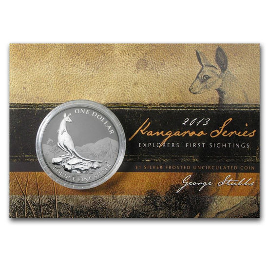 Bild von Australien Känguru 2013 Blister, 1 oz Silber