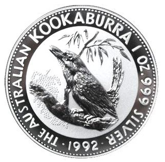 Bild von Australien Kookaburra 1992, 1 oz Silber