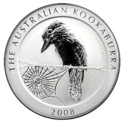 Bild von Australien Kookaburra 2008, 1 oz Silber