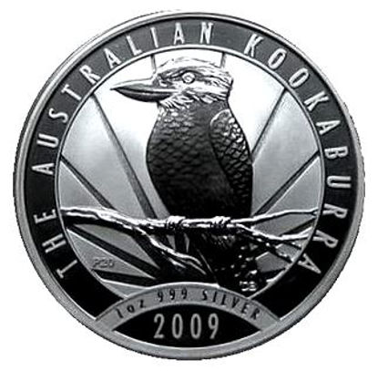Picture of Australian Kookaburra 2009, 1 oz Silver
