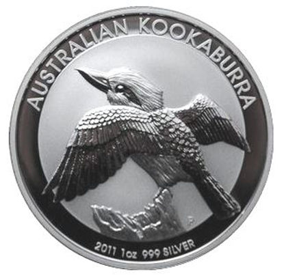 Picture of Australian Kookaburra 2011, 1 oz Silver