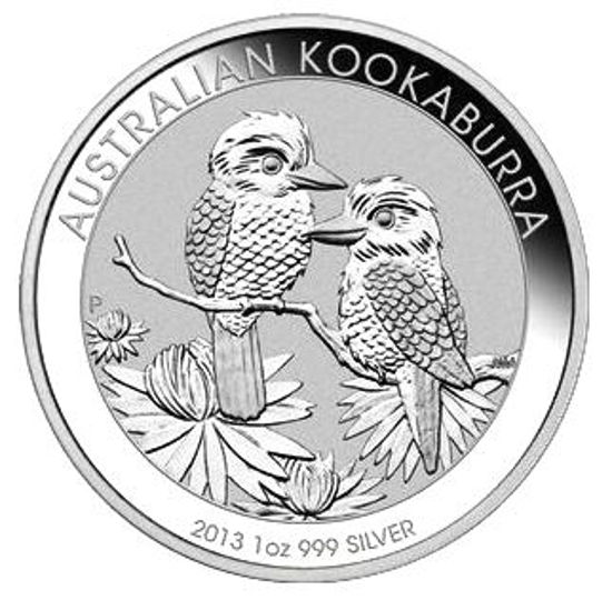 Imagen de Australian Kookaburra 2013, 1 oz Plata