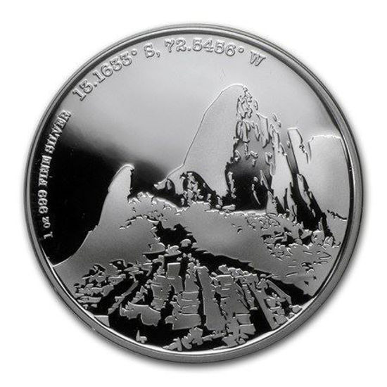 Picture of Niue Forgotten Cities 2015 “Machu Picchu” PP, 1 oz Silber