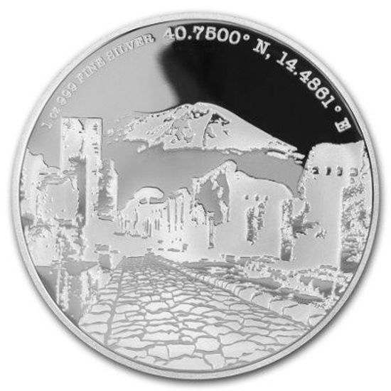 Bild von Niue Forgotten Cities 2016 “Pompeji” PP, 1 oz Silber