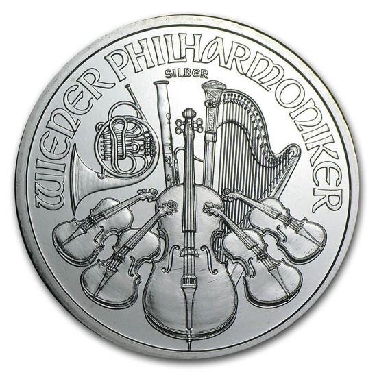 Picture of Vienna Philharmonic 2009, 1 oz Silver