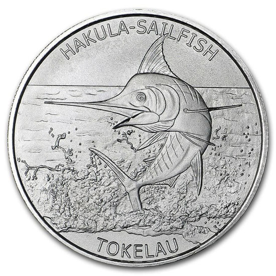 Imagen de Tokelau 2016 Hakula Sailfish, 1 oz Plata