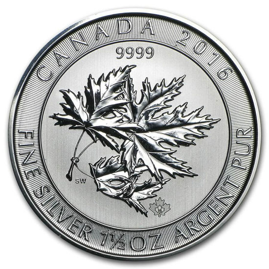 Imagen de Canadá Multi Maple Leaf 2016, 1,5 oz Plata