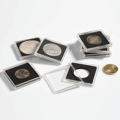 Image de Leuchtturm QUADRUM capsule pour monnaie diamètre à choisir entre 14 mm et 41 mm (l'unité)