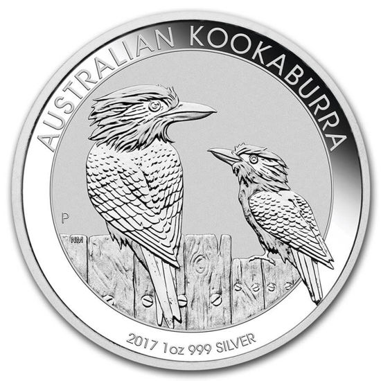 Imagen de Australian Kookaburra 2017, 1 oz Plata
