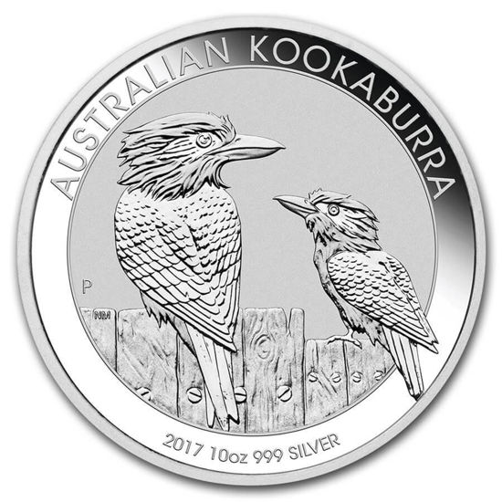 Imagen de Australian Kookaburra 2017, 10 oz Plata