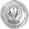 Picture of Rwanda Lunar 2017 “Year of the Rooster”, 1 oz Silver