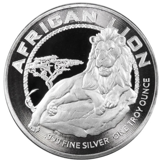 Picture of Niue 2017 African Lion, 1 oz Silver