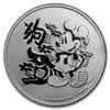 Picture of Niue 2018 Disney - Mickey Mouse "Lunar Year of the Dog", 1 oz Silver