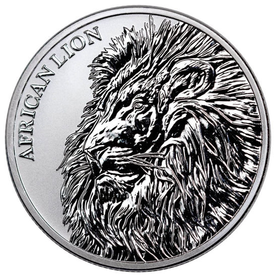 Imagen de Chad “African Lion” 2018, 1 oz Plata