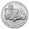 Picture of Niue 2018 Czech Lion, 1 oz Silver