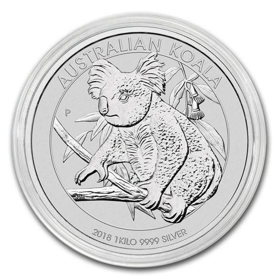 Bild von Australien Koala 2018, 1 kg Silber
