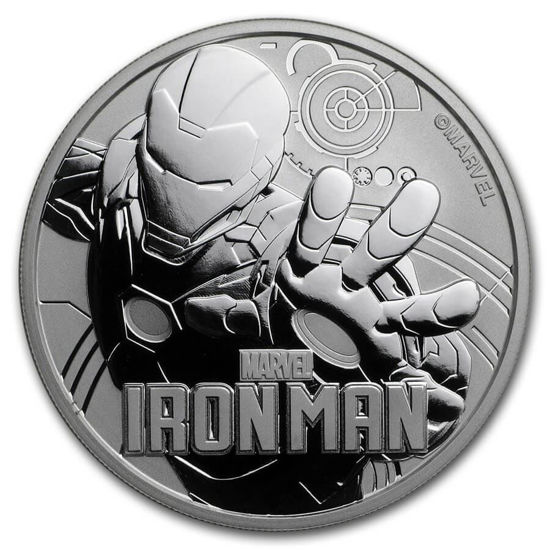 Bild von Tuvalu 2018 Marvel - Iron Man, 1 oz Silber