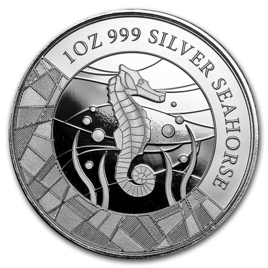 Bild von Samoa 2018 "Seahorse", 1 oz Silber