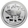 Picture of Australian Lunar II 2019 “Year of the Pig”, 5 oz Silver