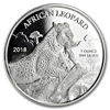 Bild von Ghana 2018 "African Leopard", 1 oz Silber