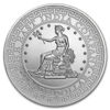 Picture of Saint Helena 2018 Silver U.S. Trade Dollar (restrike), 1 oz Silver
