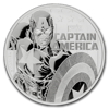 Picture of Tuvalu 2019 Marvel - Captain America, 1 oz Silver