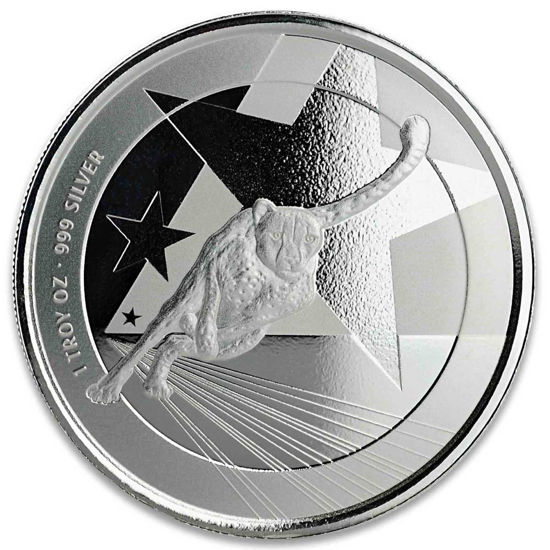 Picture of Cameroon 2019 "Cheetah", 1 oz Silver