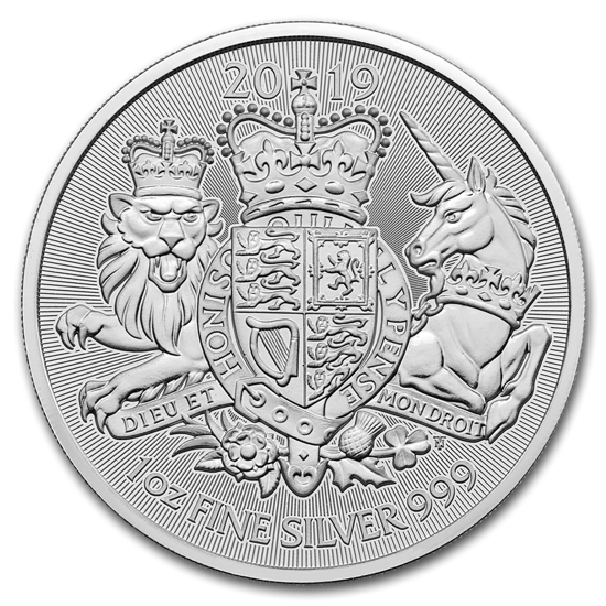 Bild von Great Britain 2019 "The Royal Arms", 1 oz Silber