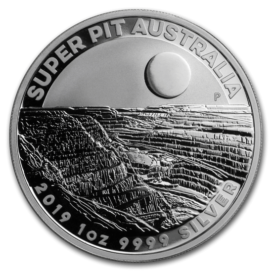 Picture of Australian 2019 “Super Pit”, 1 oz Silver