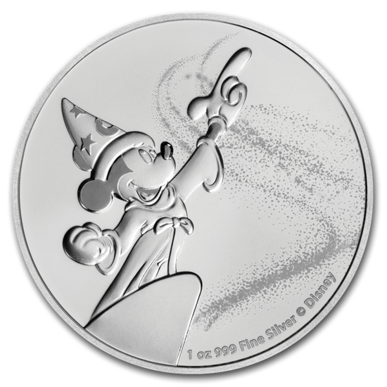 Picture of Niue 2019 Disney - Mickey Mouse "Fantasia", 1 oz Silver
