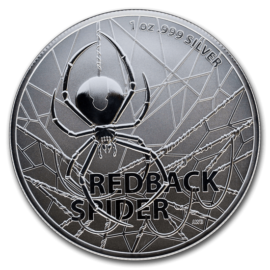 Image de Australia's Most Dangerous 2020 - Redback Spider, 1 oz Argent