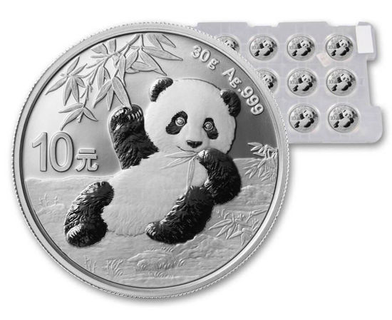 Picture of China Panda 2020, 30 g Silver
