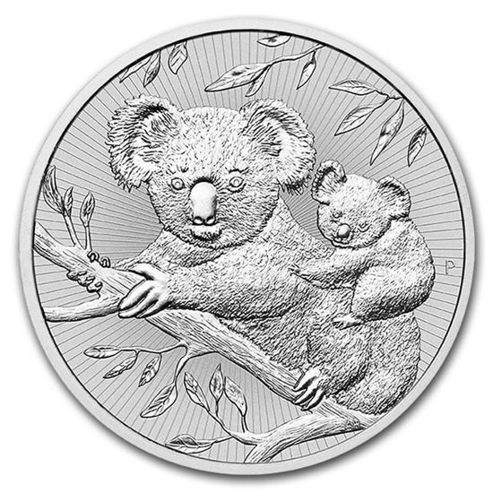 Bild von Australien 2018 Mother & Baby - Koala, 2 oz Silber