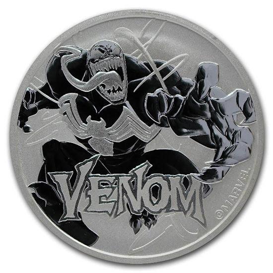 Picture of Tuvalu 2020 Marvel - Venom, 1 oz Silver