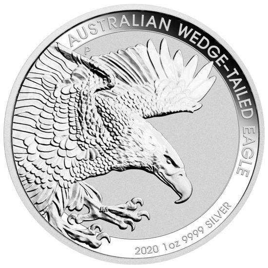 Picture of Australian 2020 Wedge-Tailed Eagle, 1 oz Silver