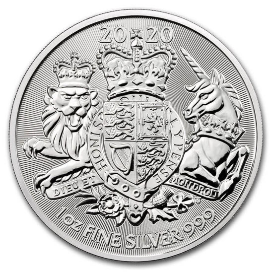 Bild von Great Britain 2020 "The Royal Arms", 1 oz Silber