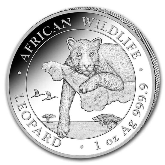 Bild von Somalia Leopard 2020, 1 oz Silber