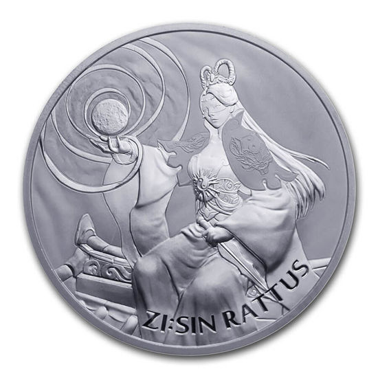 Bild von South Korea 2020 ZI:SIN "Rattus", 1 oz Silber