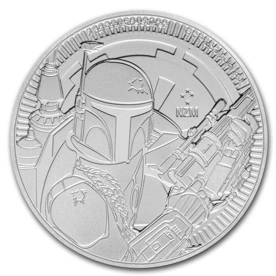 Picture of Niue 2020 Star Wars - Boba Fett, 1 oz Silver
