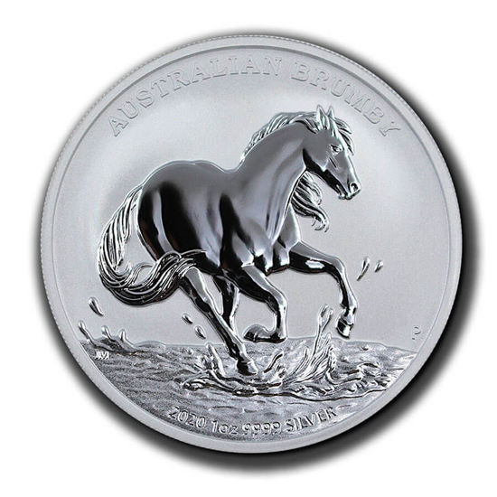 Picture of Australian 2020 Brumby, 1 oz Silver