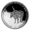 Bild von Tschad 2020 Celtic Animals - Ox, 1 oz Silber