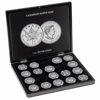 Picture of Leuchtturm Presentation case for 20x 1 oz silver Maple Leaf coins in capsules