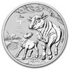Picture of Australian Lunar III 2021 “Year of the Ox”, 1 oz Silver