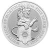 Bild von The Queen's Beasts 2021 "White Lion of Mortimer", 10 oz Silber