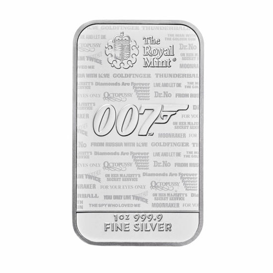 Bild von The Royal Mint 2020 - James Bond 007: No Time to Die , 1 oz Silber