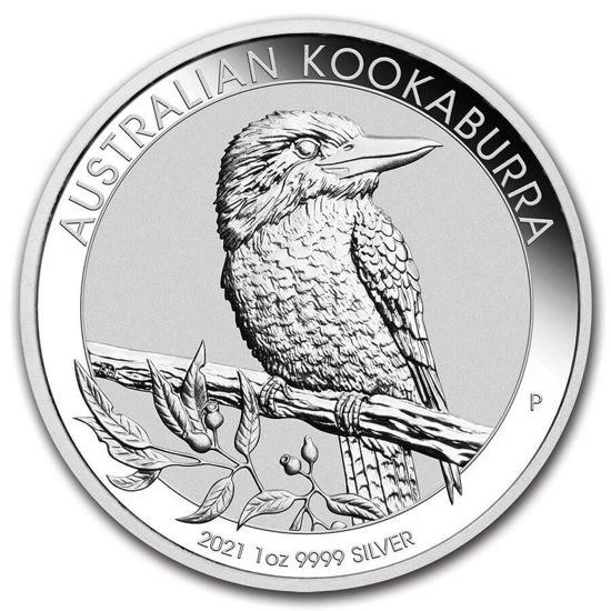 Picture of Australian Kookaburra 2021, 1 oz Silver