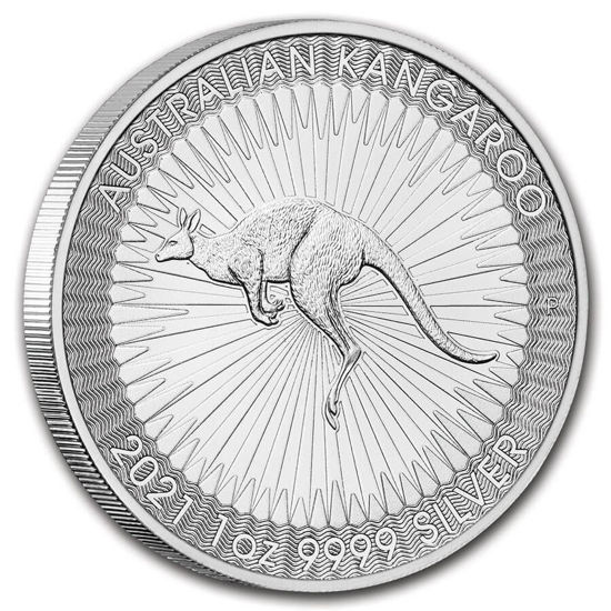 Imagen de Australian 2021 “Kangaroo” (Perth Mint), 1 oz Plata