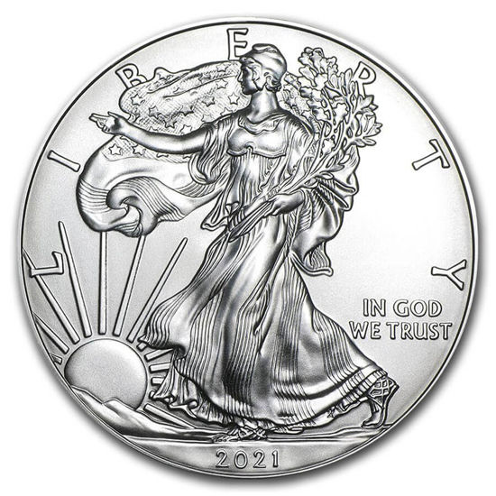 Bild von American Silver Eagle 2021, 1 oz Silber