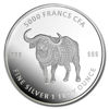 Bild von Tschad Mandala “Büffel” 2020, 1 oz Silber